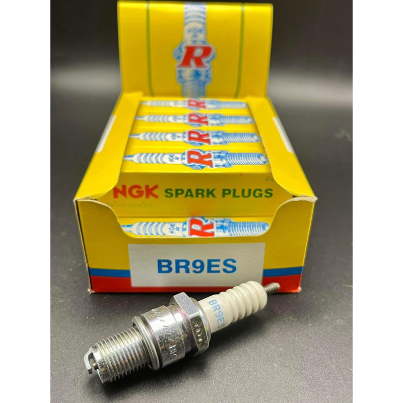 หัวเทียนNGK เกลียวยาวสำหรับรถ2จังหวะ TZR เบอร์ BR9ES