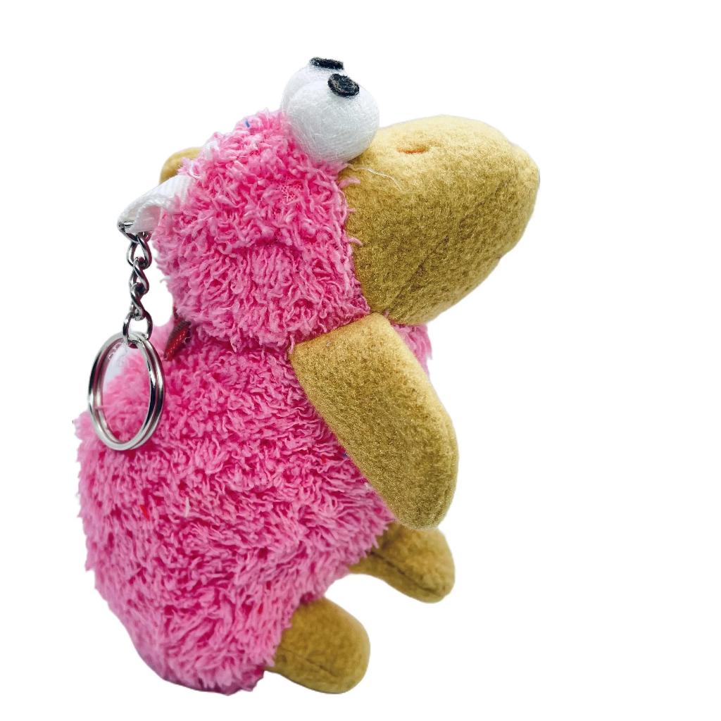 ของเล่นตุ๊กตาผ้าขี้ริ้ว พวงกุญแจตุ๊กตาสัตว์ จี้กระเป๋า
