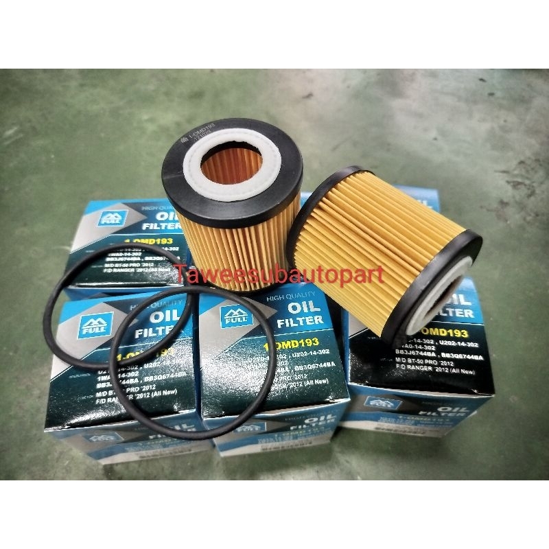 ไส้กรองน้ำมันเครื่อง BT50PRO'2012 RANGER'2012 FULL U2Y0-14-302F U202-14-302 1-OMD193