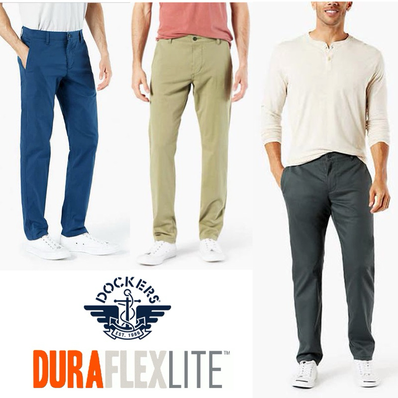 กางเกงขายาว DOCKERS ORIGINAL KHAKI DURAFLEX LITE PANT