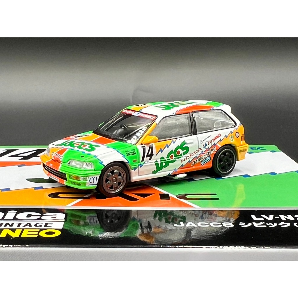Tomica Limited Vintage NEO LV-N229b JACCS-CIVIC (1992 specification)