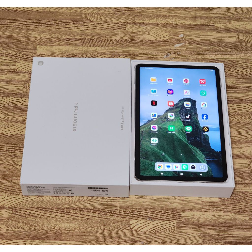 Xiaomi​ Pad​6​ 8​+128​GB มือสองสีทอง ศูนไทยประกันเหลือ