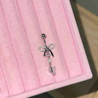 (ขายดี)จิวสะดือสแตนเลสแท้ พร้อมส่งจากไทย🎀ถ่ายจากสินค้าจริง