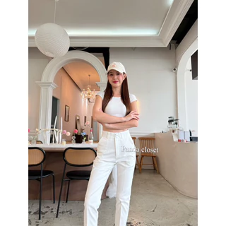 🔮𝐍𝐄𝐖 𝐀𝐑𝐑𝐈𝐕𝐀𝐋𝐒🔮S-XXL PD12 กางเกงขากระบอกเล็ก9ส่วนผ้าดับเบิ้ลพร้อมส่ง🛍️