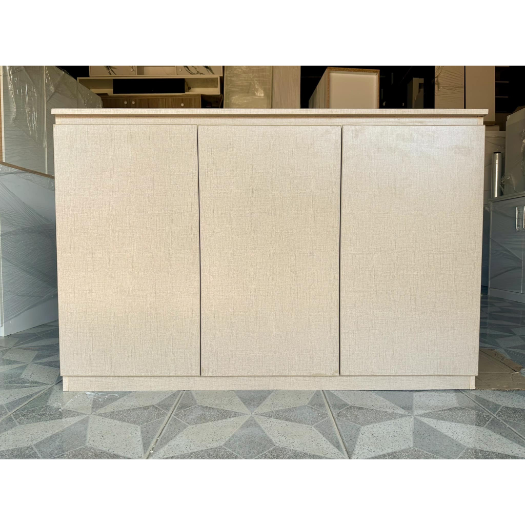 🔥ราคาถูก🔥Hawa 90 Furniture#2 เคาน์เตอร์ 3บาน รุ่นใหม่เรียบหรู 35*120*80✔️❤️