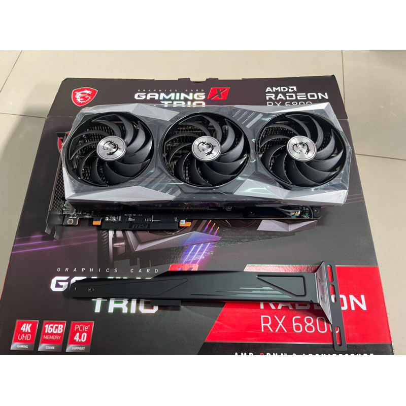 การ์ดจอ VGA Radeon RX 6800 GAMING Z TRIO 16G ประกันศูนย์/ร้านAutonet [มือสอง]