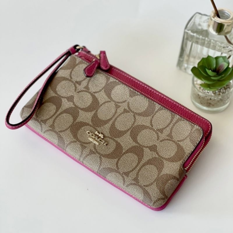 คล้องมือ COACH 2 ซิป L ( 2 zip L)