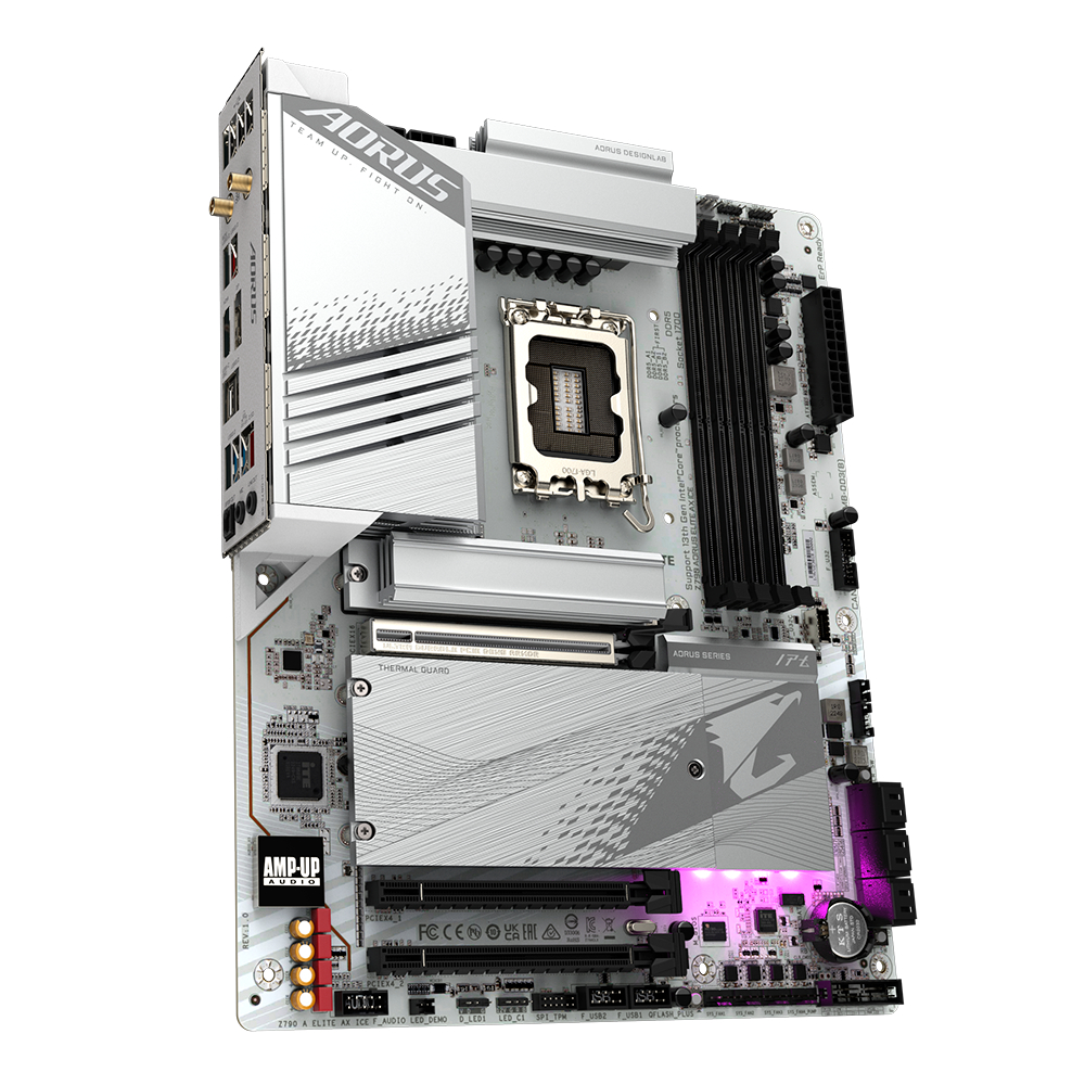 MAINBOARD (เมนบอร์ด) GIGABYTE Z790 AORUS ELITE AX ICE