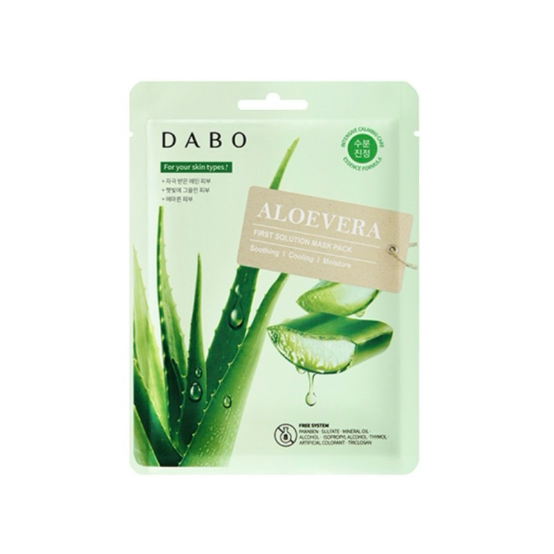 Dabo Aloevera Mask แผ่นมาส์กหน้าเกาหลี