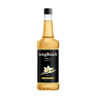 ลองบีช ไซรัปวานิลลา ขนาด 740 ml. LongBeach Vanilla Syrup น้ำเชื่อม/ น้ำหวาน/ น้ำผลไม้เข้มข้น
