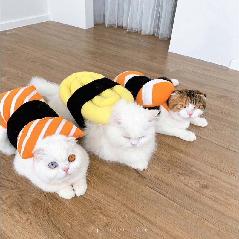 purrpet Sushi set ชุดสัตว์เลี้ยง ชุดซูชิ (Pre-order 2-3 วัน)