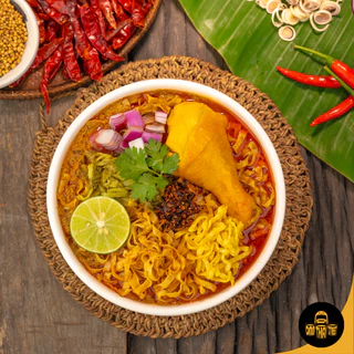 ข้าวซอยลำดวนฟ้าฮ่าม กึ่งสำเร็จรูป แพ็ค 3 ซอง | ขนาด 100 กรัม | ของฝาก เชียงใหม่ ทำง่าย ร้านดัง อร่อย