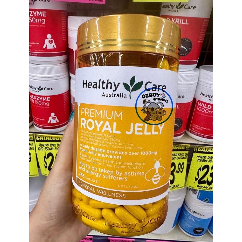 Healthy care Royal Jelly 1000 mg.