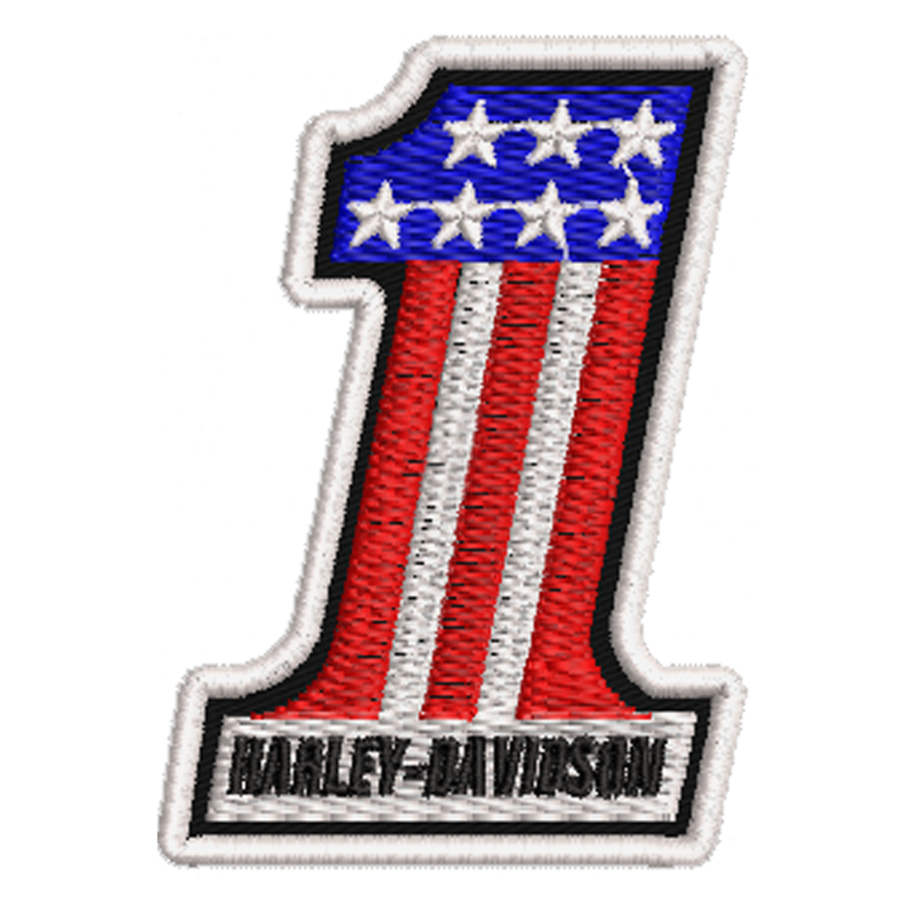 อาร์มปัก ฮาร์เลย์ เดวิดสัน Harley Davidson วัสดุตกแต่งผ้า อาร์มติดเสื้อ ตัวรีดติดเสื้อ อาร์มตีนตุ๊กแก ปักแน่น เน้นคุณภาพ