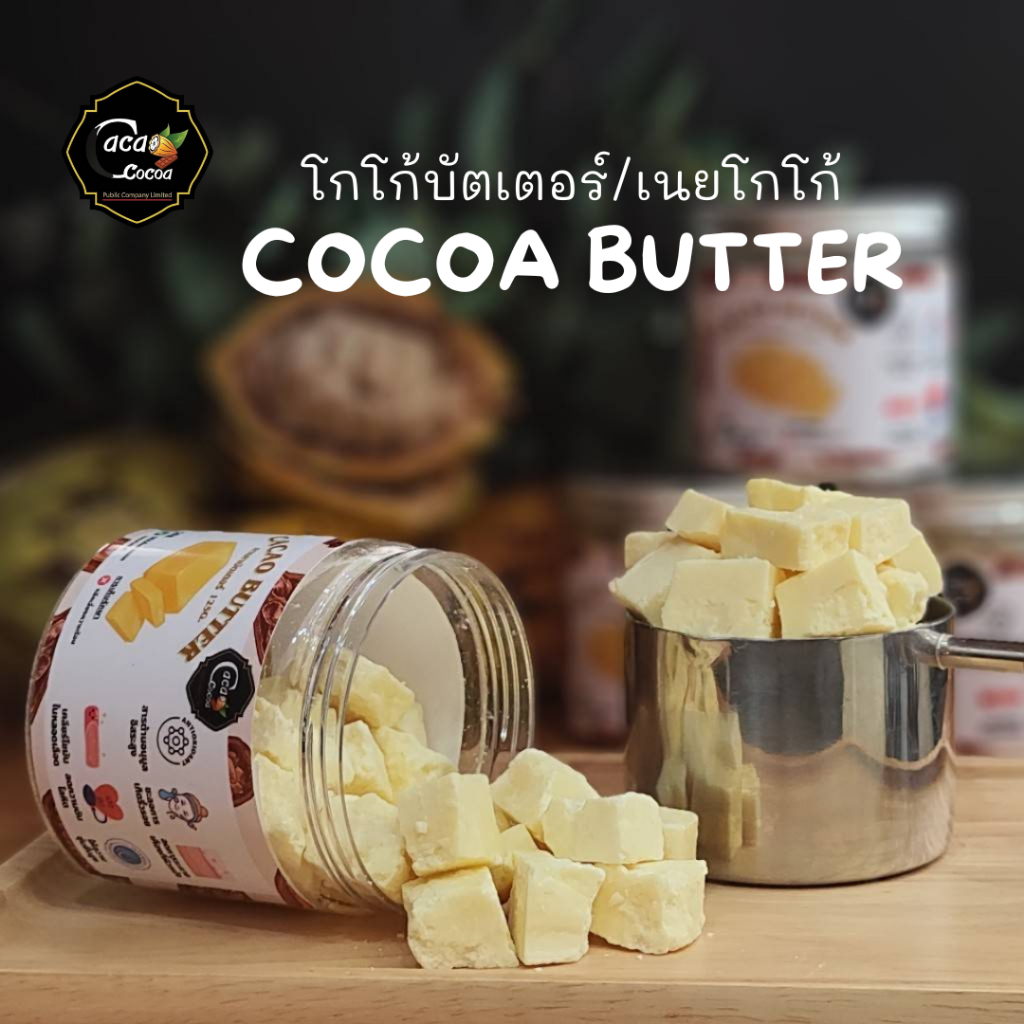 โกโก้บัตเตอร์ เนยโกโก้ คาเคาบัตเตอร์ cacao butter