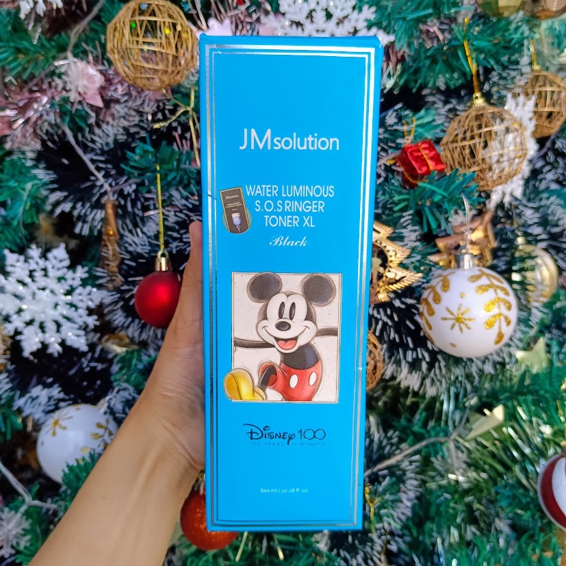 พร้อมส่ง/แท้จากเกาหลี 💯 Disney x JM Solution Water Luminous SOS Ringer Toner 600 ml. โทนเนอร์ช่วยเติ