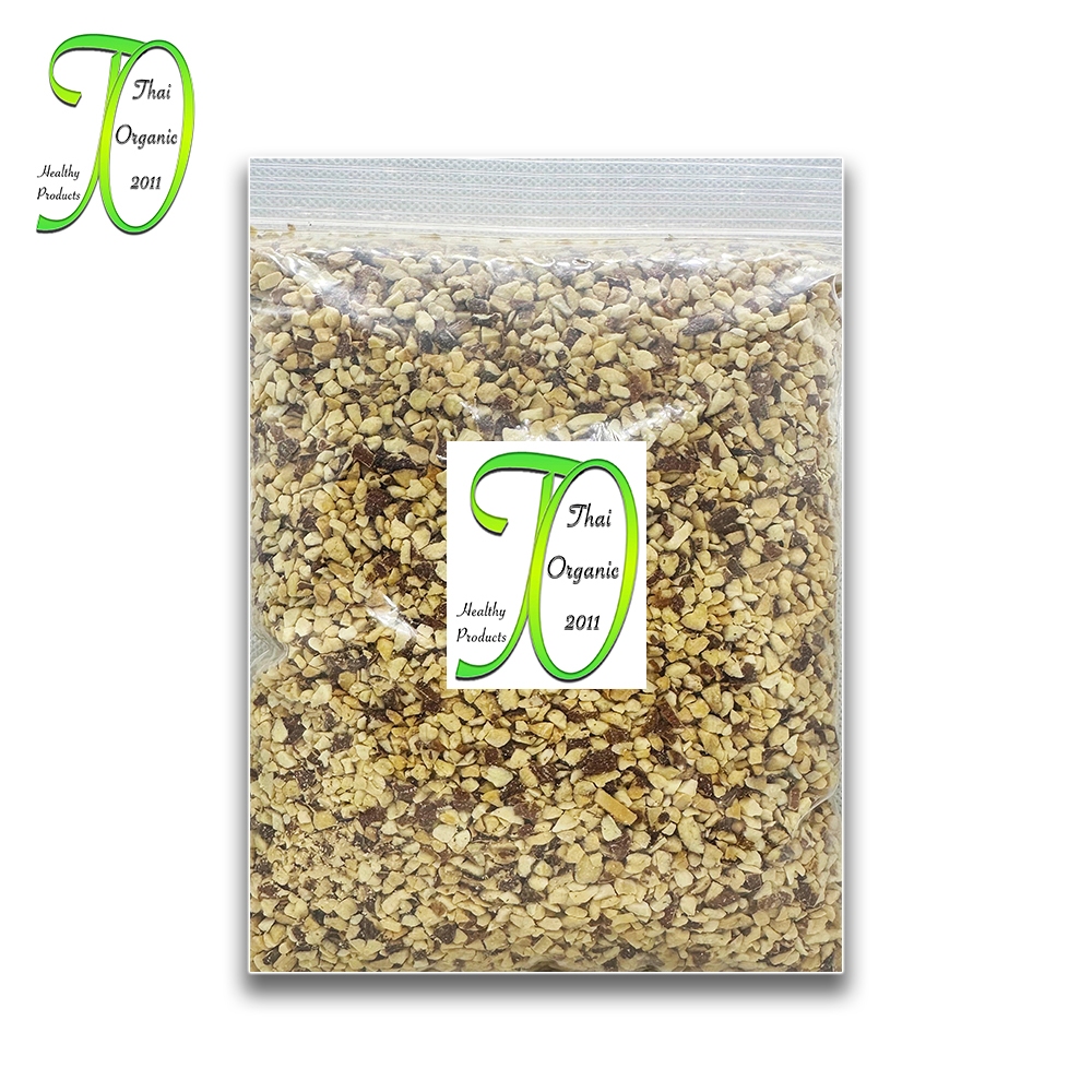 อัลมอนด์หั่น อบ 500 กรัม Diced Almond Roasted 500 g Grade AA+ อัลมอนด์สับ โรยหน้าขนม อัลมอนด์ป่น