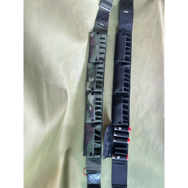 เข็มขัดลูกซอง กระสุนเบอร์12(24นัด) เก็บโค้ดลด30%ในวิดีโอหน้าร้าน