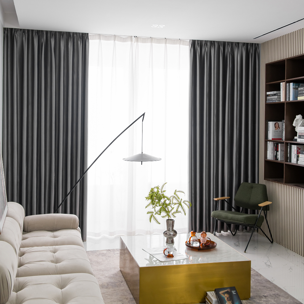 ผ้าม่านตาไก่ misa ม่านกั้นห้องนอน กันยูวี 99% พร้อมส่ง ราคาต่อชิ้น