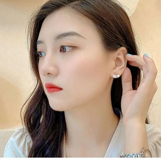 ในไทย❤️ต่างหู เปลือกหอย มุก เพชร รูปดาวห้าแฉก แฟชั่นเกาหลี โบฮีเมีย คุณภาพสูง สําหรับผู้หญิง เครื่องประดับ.COD