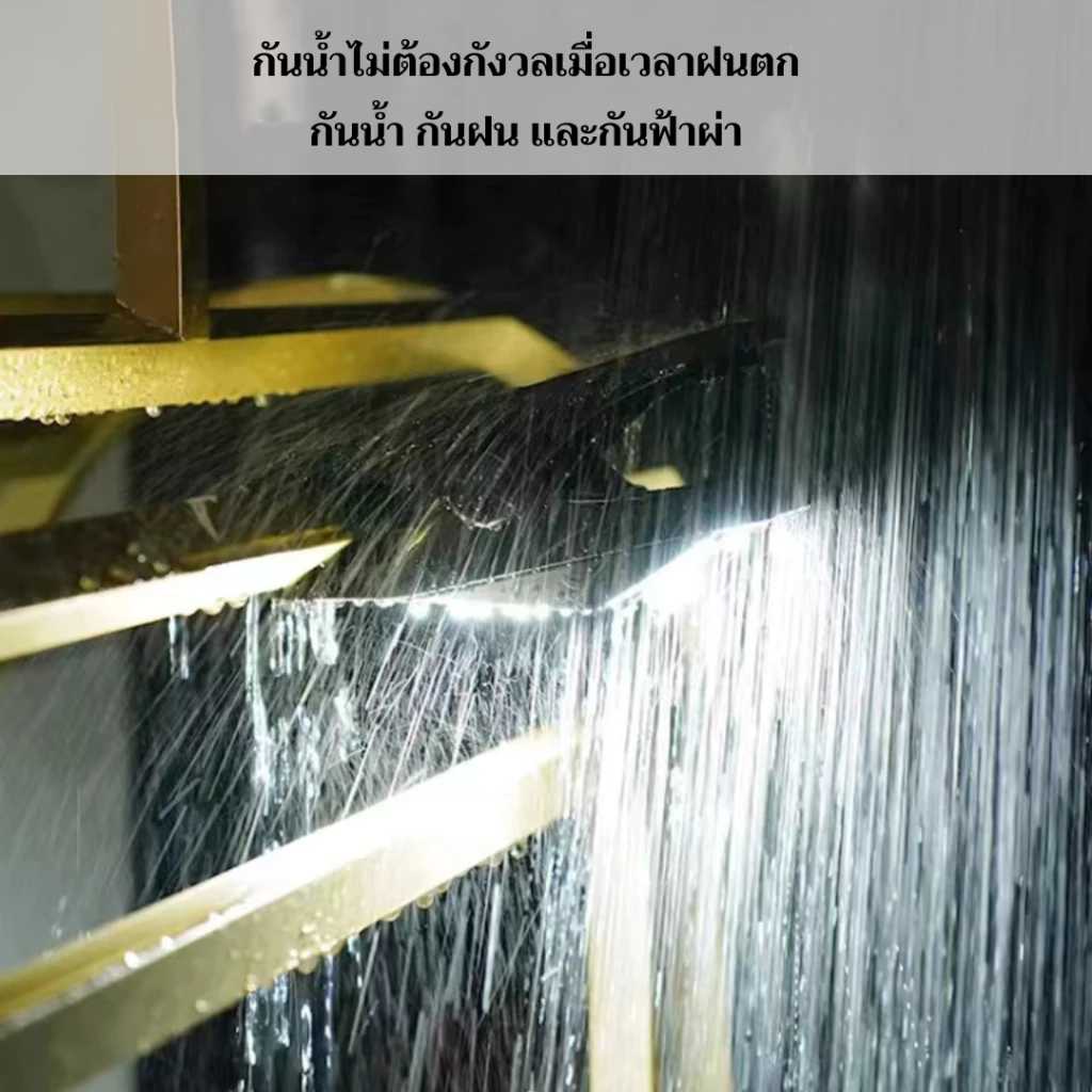 New Solarclip ไฟหนีบไฟแคมป์ปิ้ง ไฟโซลาร์เซลล์พลังงานแสงอาทิตย์ มีเซ็นเซอร์ตรวจจับเวลามีคนผ่าน thumbnail 5