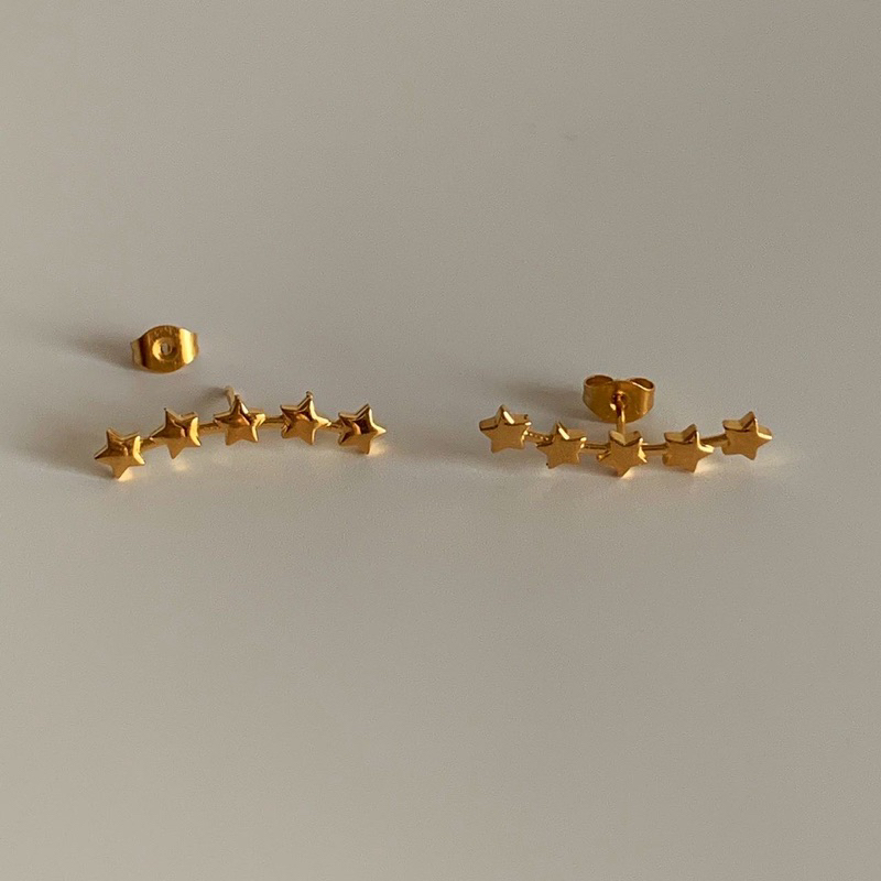 HER OBJECTIVE_HER TWINKLE STARS STUD EARRINGS