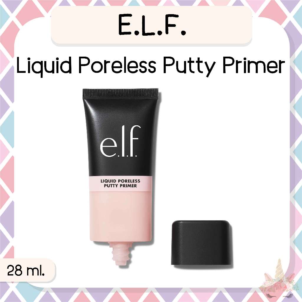 *พร้อมส่ง/ของแท้‼️* e.l.f. Liquid Poreless Putty Primer 28 ml. ไพรเมอร์ ปิดรูขุมขน