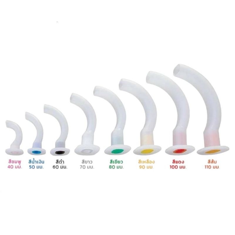 ท่อเปิดทางเดินหายใจ ทางปาก Guedel Airway