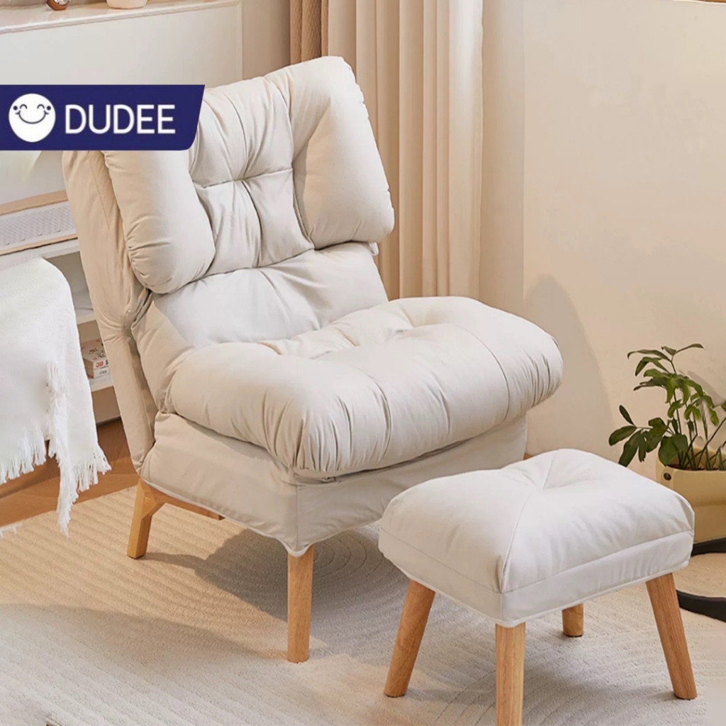 DUDEE โซฟาพร้อมที่พักขา รุ่น SF28 เบาะหนานุ่น สไตล์มินิมอล เรียบง่ายทันสมัย