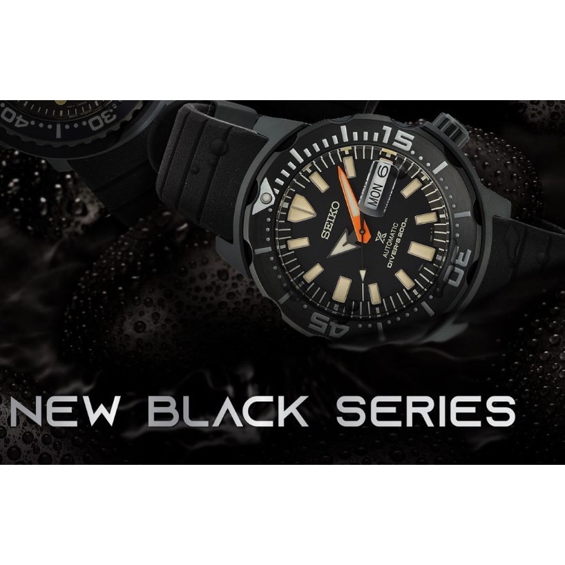 นาฬิกา SEIKO Prospex Monster Black Series Limited Edition เลขสวยรวมได้เป็นเลขมงคล