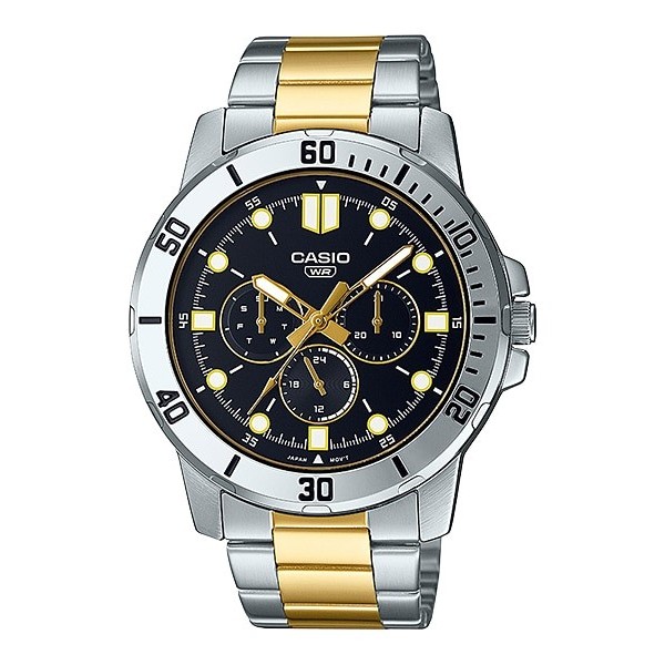 [ของแท้] Casio นาฬิกาข้อมือ รุ่น MTP-VD300SG-1EUDF ของแท้ รับประกันศูนย์ CMG 1 ปี