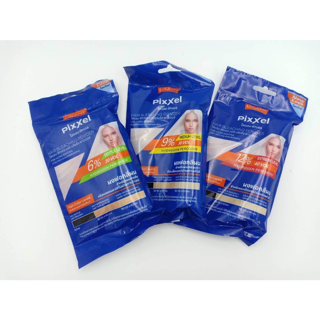 Lolane Pixxel Hair Bleaching Cream โลแลน พิกเซล แฮร์ บลีชชิ่ง ครีม ครีมฟอกสีผมสูตรอ่อนโยน