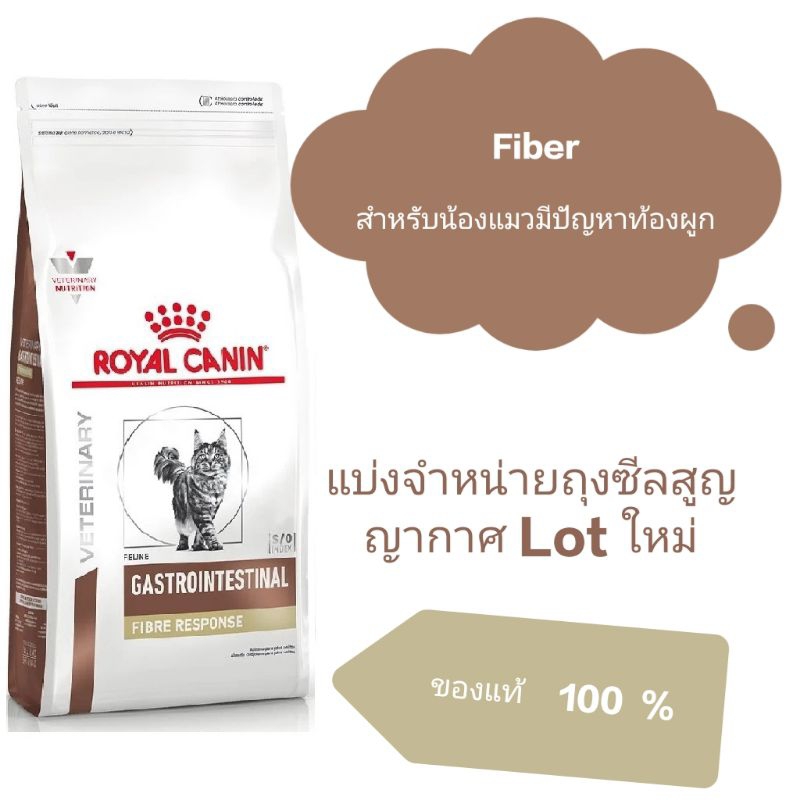 Royal Canin Fibre สำหรับแมวมีปัญหาท้องผูก แบ่งจำหน่าย