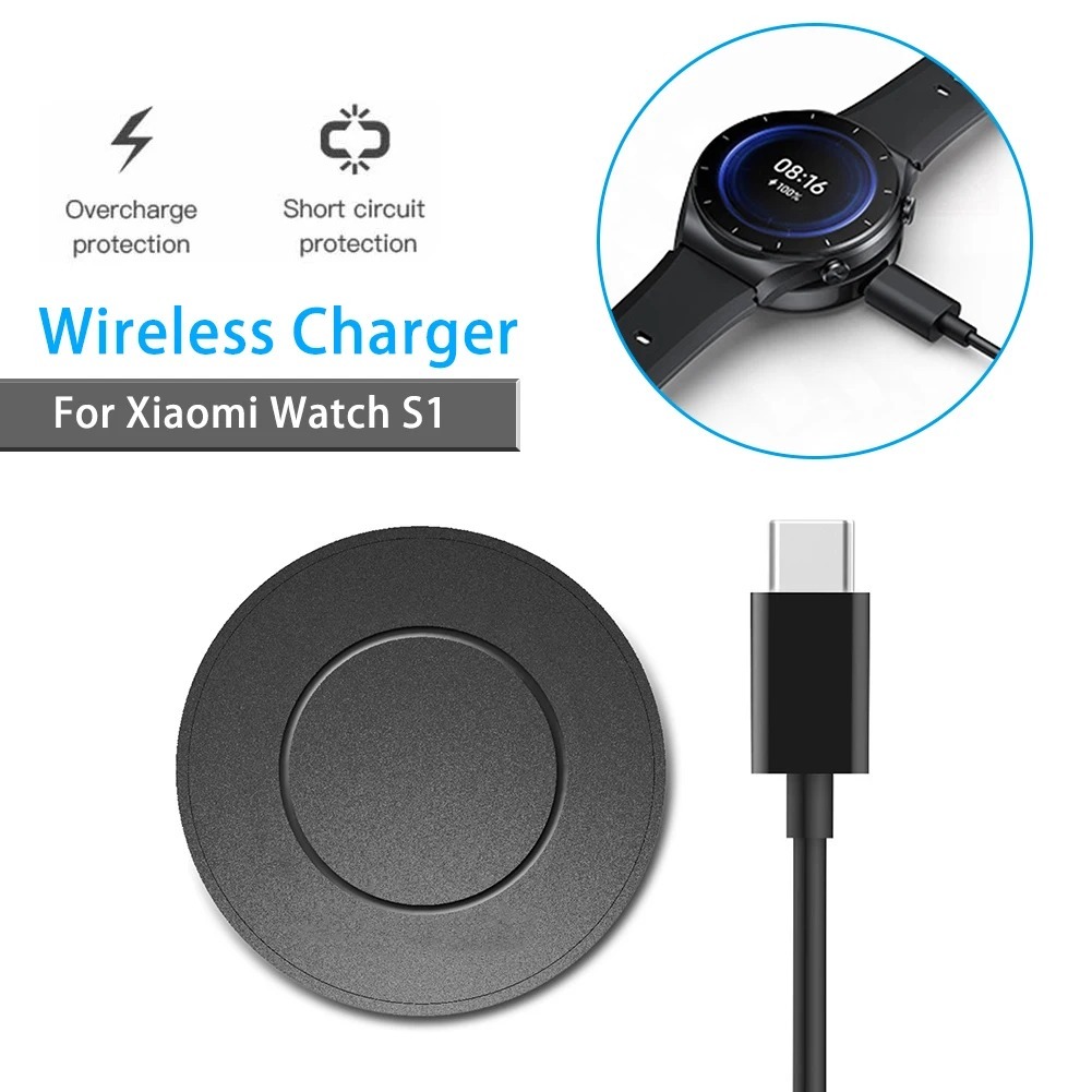สายชาร์จนาฬิกา smart watch สำหรับ Xiaomi USB Watch S1 / S1 Pro / S1 Active แท่นชาร์จ แบบแม่เหล็ก ชาร์จเร็ว Type c