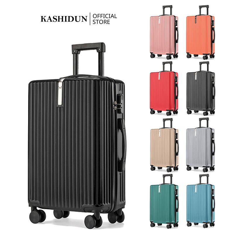 Kashidun กระเป๋าเดินทางล้อลาก รุ่น T3 ขนาด 20 24 และ 28 นิ้ว วัสดุ ABS+PC 100% น้ำหนักเบา