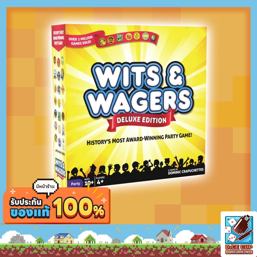 [ของแท้] Wits & Wagers Deluxe Edition Board Game