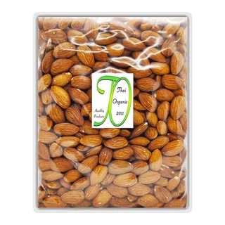 อัลมอนด์ อบ / ดิบ 1 กก. Almond Roasted / Raw 1 kg Large Pellets Grade AA+ เม็ดใหญ่ เม็ดเต็ม