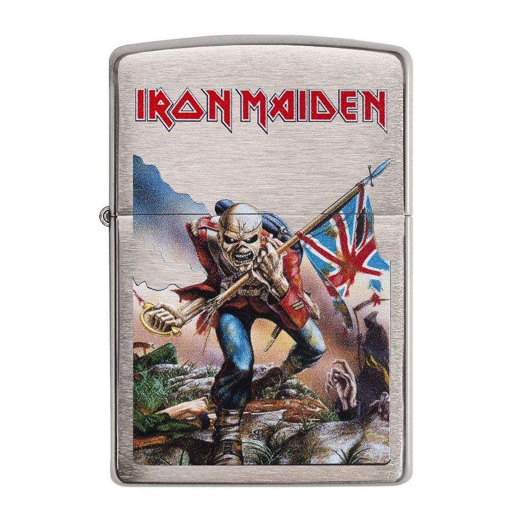 Zippo ไฟแช็กรุ่น 29432 Iron Maiden ของแท้ รับประกันตลอดชีวิต นำเข้าและจำหน่ายโดยตัวแทนจำหน่าย