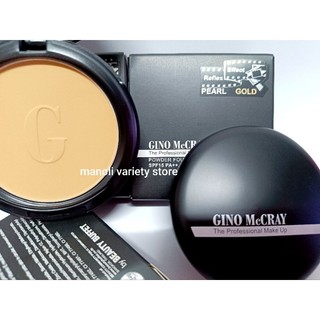 แป้งทองคำ {ราคาพิเศษ ล๊อตใหม่ มีวีดีโอ} {ของแท้} GINO McCRAY The Professional Beauty Buffet แป้ง 11g Beuty