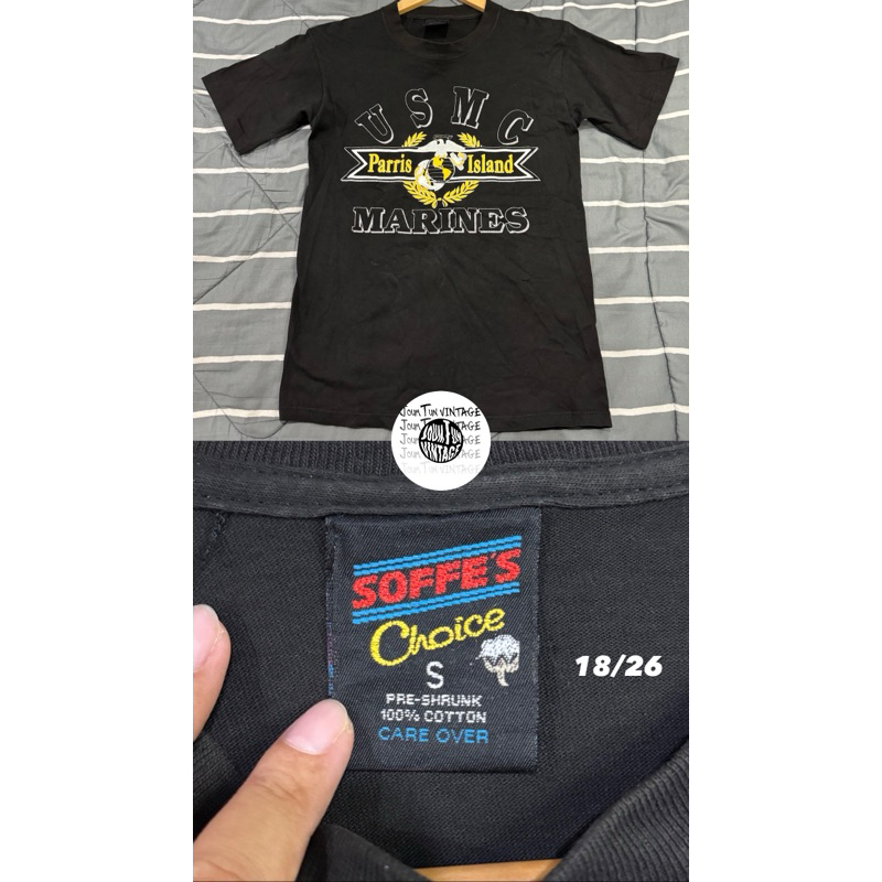 เสื้อยืดมือสอง USMC (S)