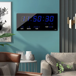 นาฬิกาดิจิตอล LED รุ่นJH-3615 แขวนติดผนัง Number ClockLED ขนาด 36x15x3CM พร้อมส่งฟรีหัวชาทและอะแดปเตอร์