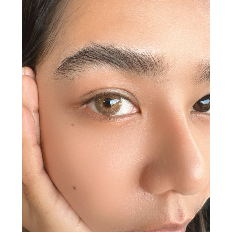 Rust Brown คอนแทคเลนส์นำเข้า รายปี 390.- มีค่าสายตา (รูม่านตาเล็ก)