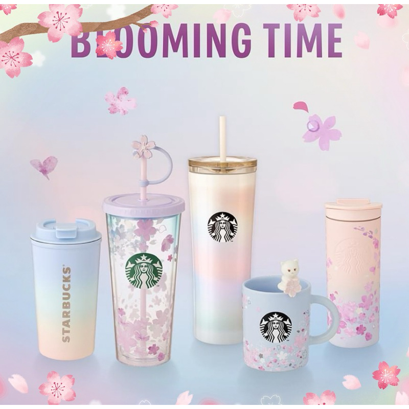 Starbucks Blooming Time collection 2024 สตาร์บัคส์ คอลเลคชั่น Blooming Time 2024 ของแท้