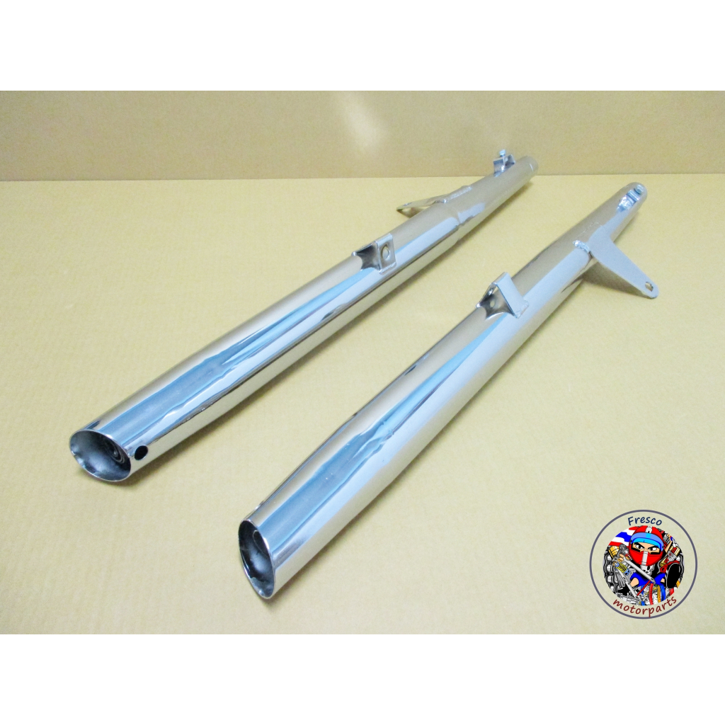 ท่อ(ไม่มีตะเข็บ) SUZUKI K125 Exhaust “Chrome”
