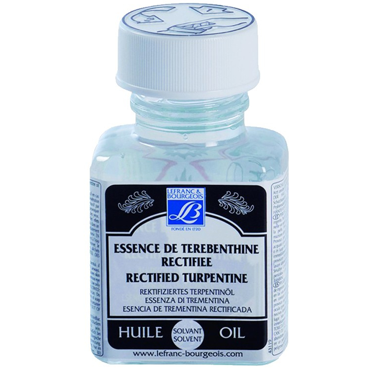 สื่อผสม Rectified Turpentine  ขนาด 75 ML. 300001