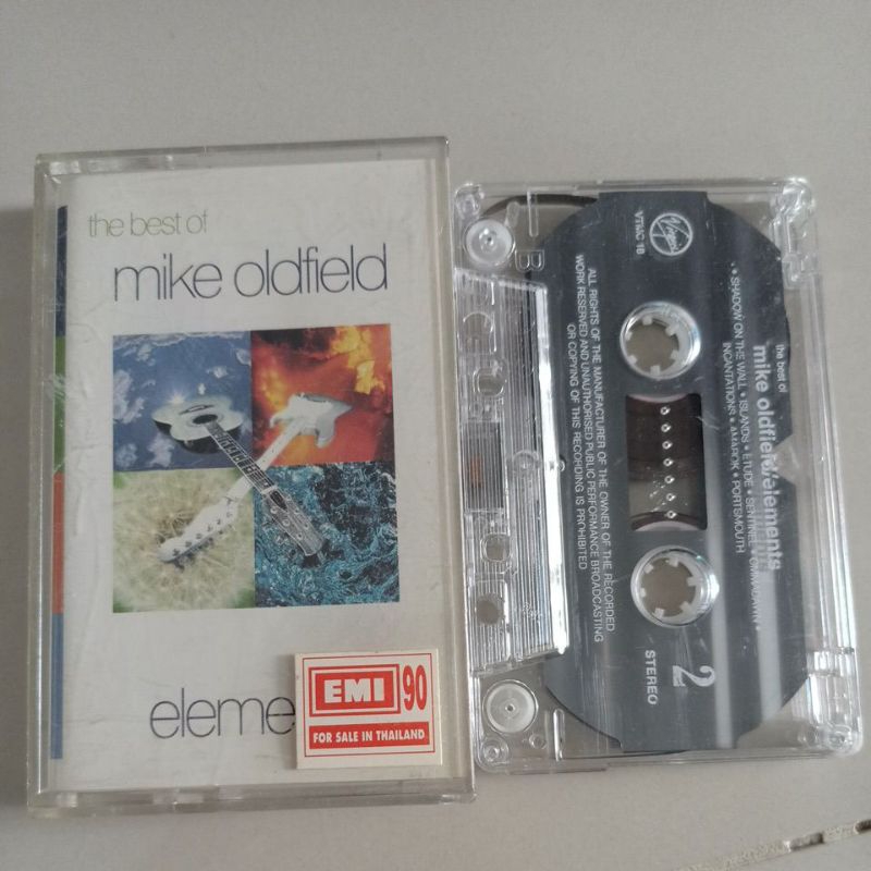 ⚡ส่งเร็ว Mike Oldfield – The Best Of Mike Oldfield: Elements cassette tape คาสเซ็ทเทป เพลงสากล