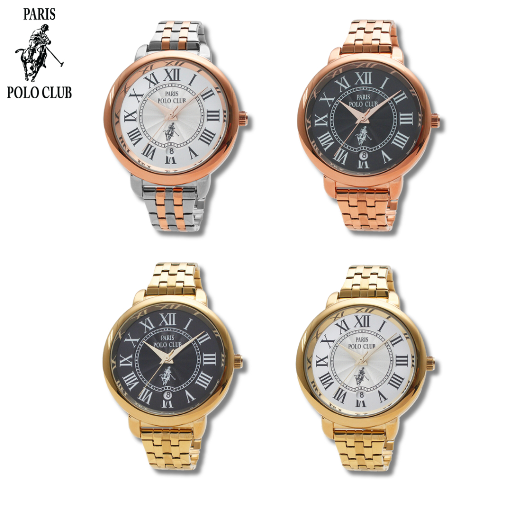 Paris Polo Club นาฬิกาข้อมือผู้หญิง รุ่น PPC-230304