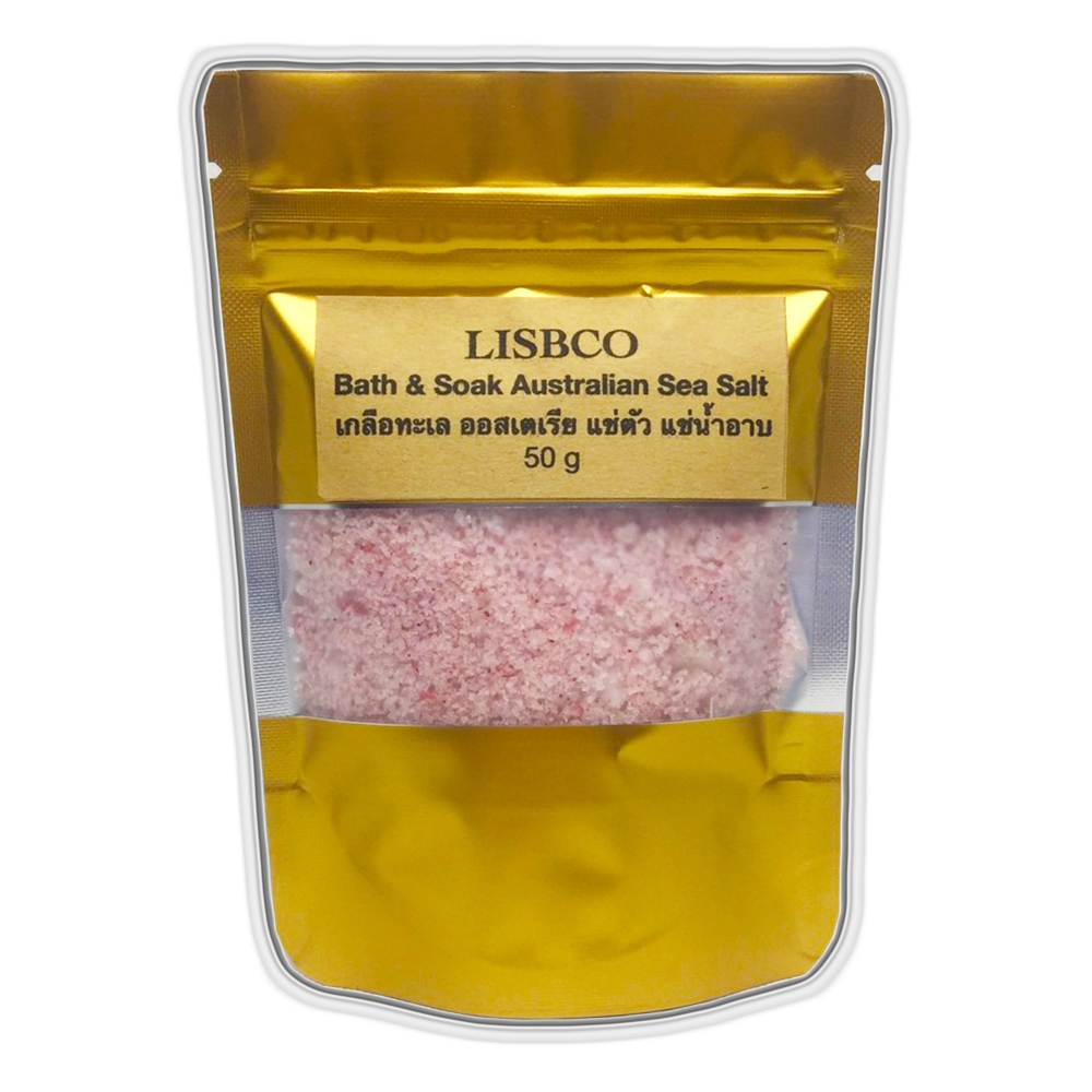 เกลือแช่ตัว เกลือแช่เท้า 50 กรัม เกลือทะเล Bath and Soak Sea Salt 50 Grams