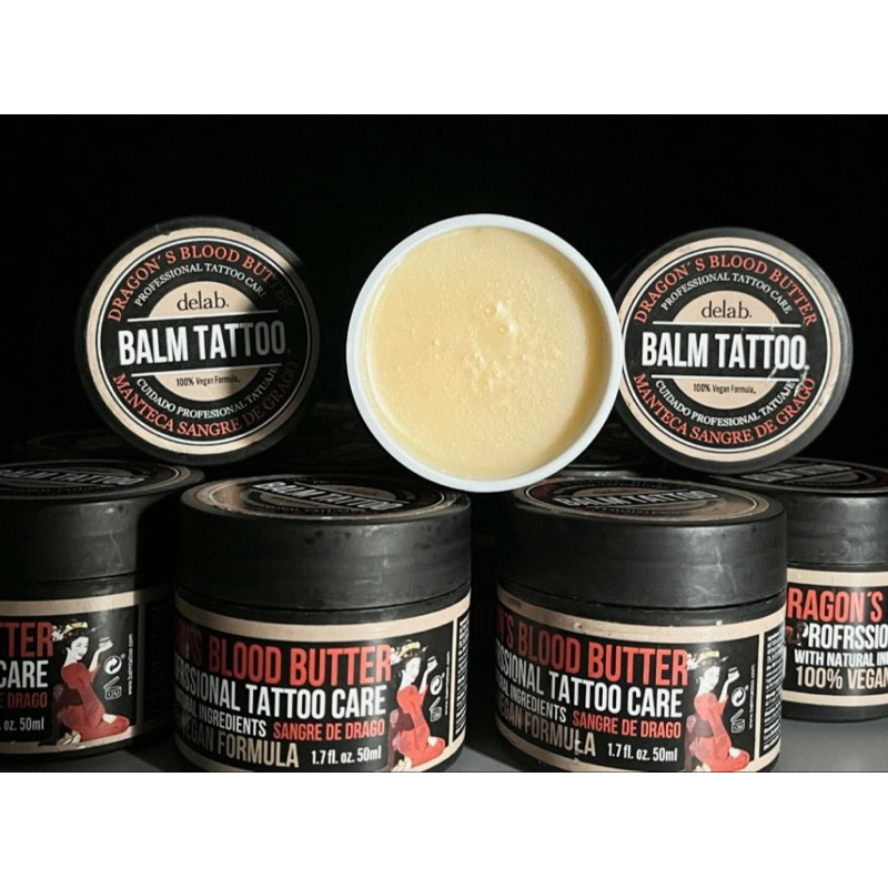 วาสลีน  Balm tattoo ใช้ทาระหว่างสัก  กระปุกใหญ่ จุกๆ 50ml