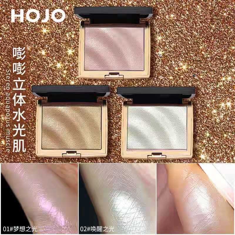 L425 HOJO ไฮไลท์หน้าเงา หน้าฉ่ำวาว ผิวโกลว์ หน้าเรียว สีสวย ประกายชิมเมอร์ ติดทนนาน